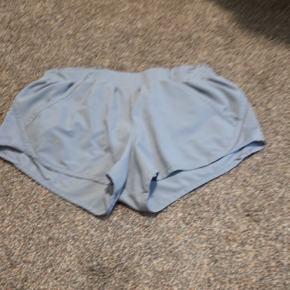 Under Armour Women's Athletic Shorts in Light Blue